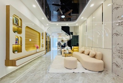 Bán nhà 55m2 Ngang 4 Nở Hậu 4,2m x 13,2m Phạm Văn Chiêu Gò Vấp 6tỷ680